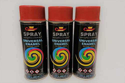 Sprühlack RAL Sprühfarbe Lackspray Spraydose 400ml - RAL 8004-3 Stück