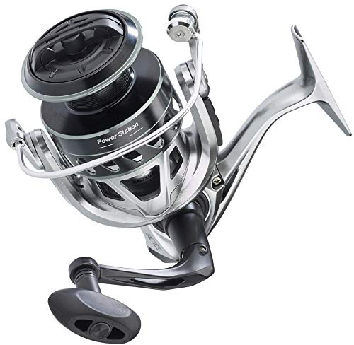 Balzer Tactics Power Station 7600 Rolle - Angelrolle zum Spinnfischen im Süßwasser & Salzwasser, Stationärrolle zum schweren Kunstköderangeln, Pilkrolle zum leichten Pilken
