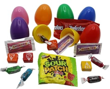 Bulk Plastic Easter Eggs - Candy Filled (1000 pcs)