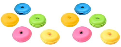 BESTonZON 10pcs Cable Storage Case Earphone Cord Winder Electric Wire Winder Portable Cable Keeper Cable Charging Earphone Wire Organizer