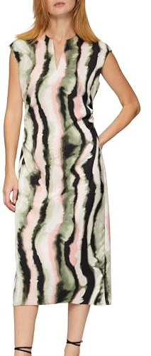 s.Oliver BLACK LABEL Maxi satinklänning, 59a0, 40