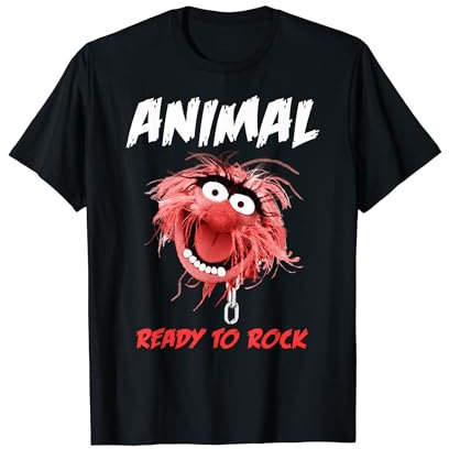 Disney Die Muppets Tier Bereit Zum Rocken T-Shirt