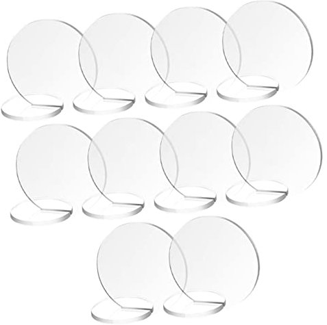 Garneck 10 Stück Tischnummern Aus Acryl – Sitzkarten Für Hochzeiten Partys Restaurants Mit Glatten Kanten Und Benutzerfreundlichem Design
