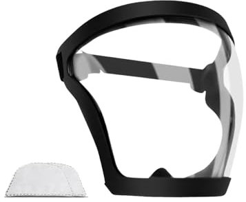 Bouclier facial protecteur - Couvercle de visage complet anti-FOG, capuchon de sécurité haute définition, équipement de protection du travail | Lentille PC résistante à l' avec vue claire, boucl