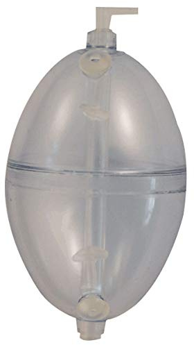BULDO Wasserkugel Schildkröte, oval, Kristall, 40 g