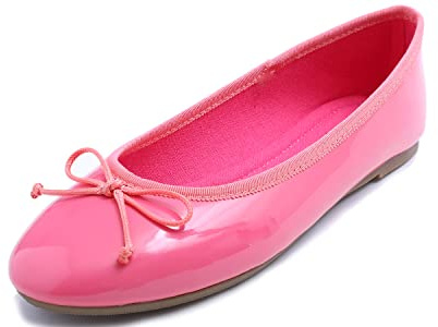 Feversole Ballerina in Vernice Colorata con Cuscino in Memory Foam per amaretti da Donna