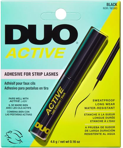 Duo Active Brush on Striplash Adhesive, Black 4.6 g (Pack of 1)