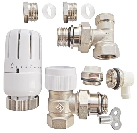 SOMATHERM FOR YOU - Kit avec tête thermostatique T301 équerre universel complet D14