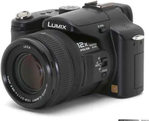 Panasonic DMC-FZ50 Digital Camera 10.1 Megapixel with 12x Optical Image Stabilized Zoom 2.0-Inch LCD Black (Renewed)