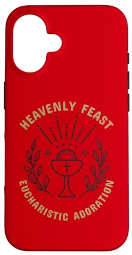 Calice catholique d'adoration eucharistique Coque pour iPhone 16