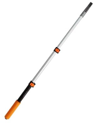 perfk Asta per rullo di vernice estesa, asta per spolverare, asta estensibile, asta multifunzionale per spolverare, pulizia delle finestre, verniciatura