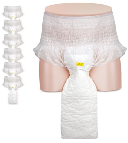 ZXMOBY Upgraded Leak Proof Adult Urine Pants+Urine Bag in One, Men's Portable Urinary Incontinence Products,with a Large Capacity, Designed for Night Bed Rest and Postoperative Elderly Care (L)