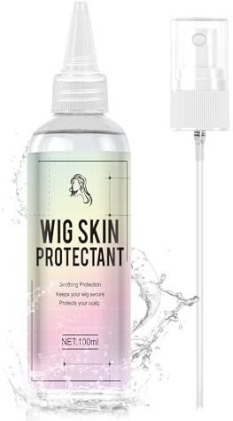 Allony Scalp Protector de Piel, Scalp Protect Serum - Protector de Cuero Cabelludo para Piel Sensible - Previene Irritación Causada per Pegamento, Cinta y Adhesivo para Pelucas de Encaje, 100ml