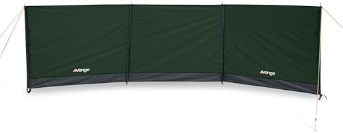 Vango Family Windbreak - PowerPlus Steel Poles, Fire Retardant Fabric, 4,000mm Waterproof Sentinel Active Plus Material, High Visibility Guylines for Camping, Beach