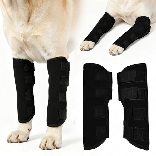 DRADERCH 2 Piezas Rodillera para Perro L