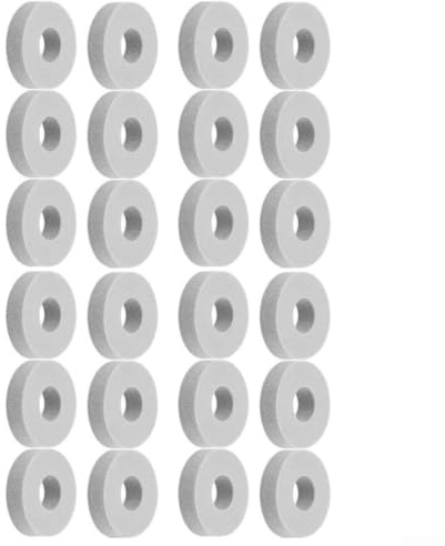 Hosrivae 24 anillos de control de asistencia de objetivo compatibles con PS5, PS4, Xbox Switch, Steam Deck, protectores de esponja para un mejor agarre y control de juegos