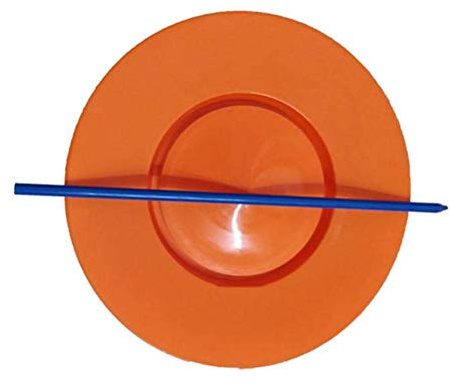 Solinder Roligt Jongleringsset med 6 Färgglada Plasttallrikar och 12 Pinnar, Lättanvänd Jongleringsleksak för Unga och Gamla, Säkra Material Av Hög Kvalitet (Färgrik)