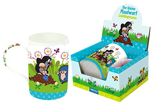 Lieblingstasse Der kleine Maulwurf - Schaufel: aus Porzellan, Tasse: Aus Porzellan mit Geschenkverpackung