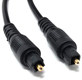 MainCore 2m Optical TosLink Digital Audio Cable Compatible With Smart TV, Home Theater, Game Console (2m)