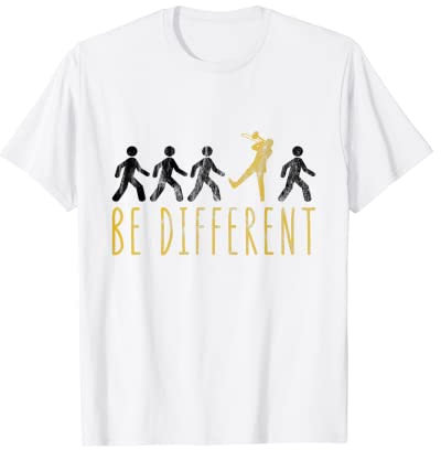 Lustiges Posaunen T-Shirt | Sei Anders! Sei Posaunist T-Shirt