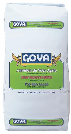 Goya Almidón de Yuca Agrio, Sin Gluten Ideal para Celiacos, para Panadería y Bollería