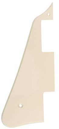 Musiclily Pro Linkshänder LP Gitarren Schlagbrett Pickguard 1 lagig Crème | Kunststoff, für 2007-Present Modern Style Epi LP E-Gitarre