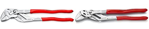 KNIPEX Pinza Chiave Pinza E Chiave In Un Unico Utensile (300 Mm) 86 03 300 & Pinza Chiave Pinza E Chiave In Un Unico Utensile (250 Mm) 86 03 250