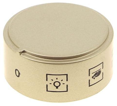 Bouton gris selecteur de position 12h pour Four Ariston