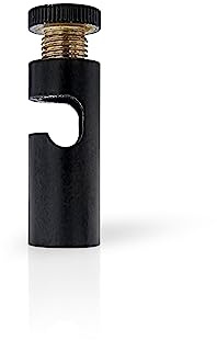 DC VOLTAGE Metall Kabelhalter, Modern, Black, 1 x Haken, Decken-Kabelmanagement, Pendelleuchte-Unterstützung, Hängepflanzen