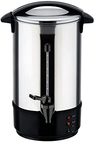 KITCHEN MOVE JAYTON - Percolatore da caffè professionale 8,8 l, in acciaio inox, 40/50 tazze