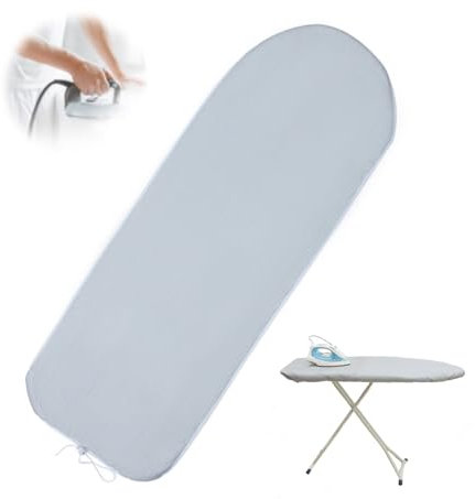 BRCYKRWY Bügelbrettbezug 140x40 Bügelbrettbezug Für Dampfbügelstation Extra Strapazierfähig Für Bügelbrett Scorch-beständige Unterlage Neuheit Bügelbrettbezug Für Dampfbügelstation