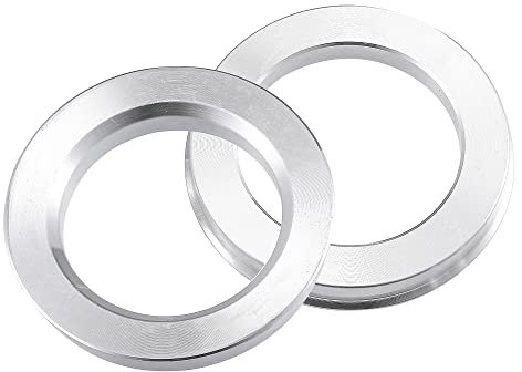 Zentrierringe 74,1 mm bis Innendurchmesser 57,1 mm 60,1 mm 63,4 mm 68,1 mm Aluminium-Autoreifen-Zentriernaben-Zentrierringe Radbohrungs-Mittenabstandshalter Radnaben Zentrierringe(2pcs 68mm to 65.1mm)