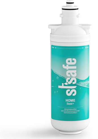 stsafe BASE+ Ersatzfilter | Wasserfilter Untertisch Ersatzkartusche | Ersatzkartusche für Base+ Wasserfilter, Schnellwechselsystem, doppelte Filtration, Filtersystem Wasser, Trinkwasserfilter