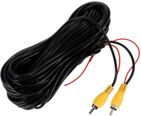 FUNOMOCYA Cavo Di Prolunga Video Audio Per Telecamera Backup Auto Forniture Per Auto Cavo Di Prolunga Per Video Telecamera Posteriore