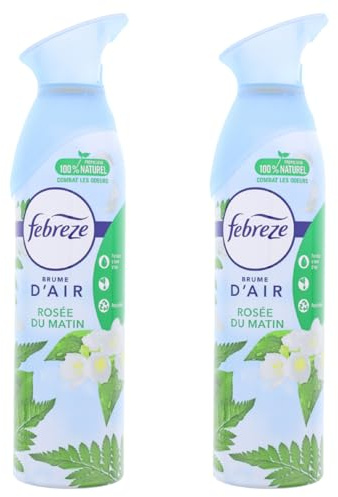 2x Febreze Lufterfrischer Frühlingserwachen Morgentau Rosee du Matin je 300ml