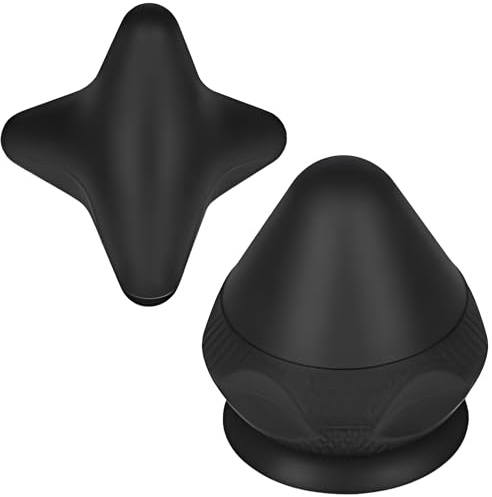 2 Stück Schwarze Massage Set–Tiefengewebemassage & Umweltfreundliches Silikon, Perfekt für Muskelschmerzen, Post-Sport-Erholung–Massageball Ideal für Sportler, Büroangestellte