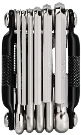 Biciclette Manutenzione Multitool 16 in 1 Bici Riparazione Chiave Tasca Multifunzionale Acciaio Toolset Pieghevole Manutenzione Multitool