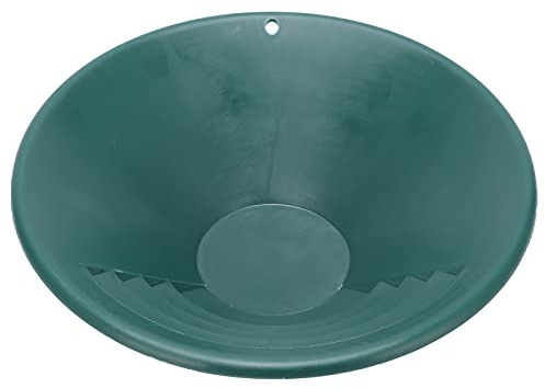 Jeffergarden Gold Panning Tool ABS Gold Washing Sieve Tray Lightweight Manual Classifier 10.2 Inch for Beginners in Rivers and Streams