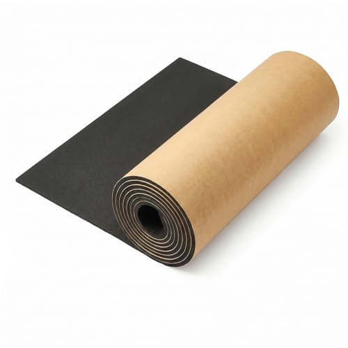 XLTBOMS Rollo de Espuma Autoadhesiva Multifuncional 320mmx1.5mmx2m Negro | Placa de Espuma de Neopreno Autoadhesiva, Impermeable, Fácil de Cortar, para Amortiguación, Antideslizante, Antivibraciones