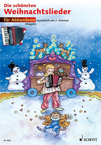 Die schönsten Weihnachtslieder: 1-2 Akkordeons