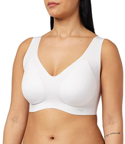 Sloggi Women's ZERO Feel Bralette EX Bustier , WHITE, M