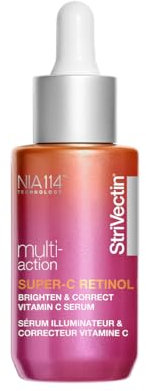 StriVectin Multi-Action Super-C Face Serum (1 Oz, 30ml) |Retinol Brightening & Correcting Vitamin C Face Serum with Acerola Cherry Extract, Deeply Moisturising & Tightening
