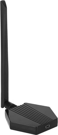 Tomotato Adaptador WiFi USB, 300Mbp Doble Banda 2.4G 5G WiFi Antena Externa USB Adaptador de Red Antena Externa USB con Cable de Datos para Computadoras de Escritorio Portátiles
