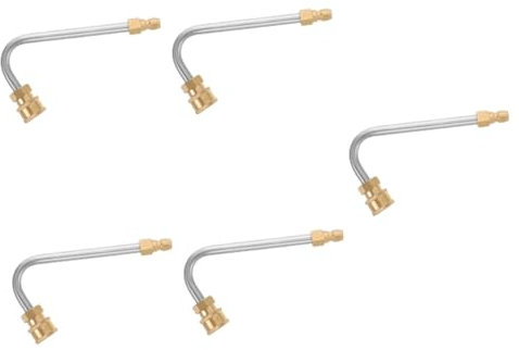 BESPORTBLE 5St Hochdruckwasserpistole Waschmaschine ausstecher rentier Verlängerungsstange Bodinator Wasserpistole Werkzeug Hochdruckreiniger Zauberstab Hochdruckarmaturen Rostfreier Stahl