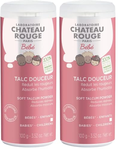 Laboratoire Château Rouge Talc 1 Unité (Lot de 2)