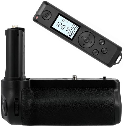 ayex Poignée de batterie compatible avec Nikon Z6 III Z5 II remplace MB-N14 avec télécommande minuterie Poignée multifonction
