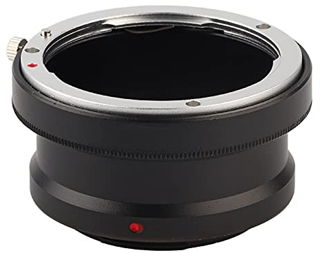 MMABEUTF Adaptateur d'objectif à Mise au Point Manuelle pour Fuji FX-Pro1, Monture D/AI/AIS, matériau en Alliage, anodisé Noir Mat, Connexion filetée précise