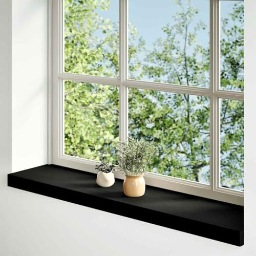 Generico Davanzali 2 pz Marrone Scuro 80x20x2 cm Legno Massello Rovere,Articoli di ferramenta,Materiali da Costruzione,Materiali per finestre,Telai per finestre,Marrone,5.85 kg,4009174