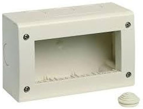 Vimar Plana Scatole di superficie – Scatola Superficie IP40 4 Modulo idea/8000 speciale Avorio