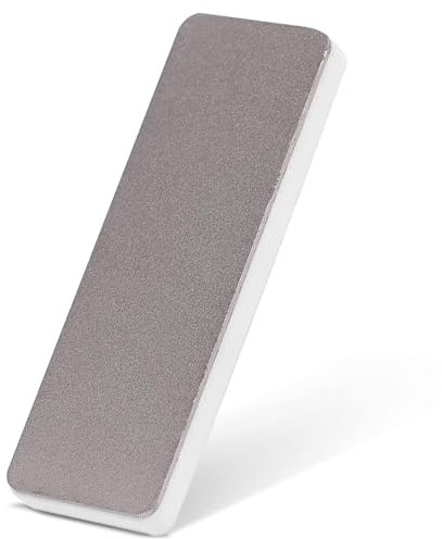 Dual-Grit Sharpening Stone for Knives,Double Sided Whetstone Knife Sharpening Sharpener,Ceramic Whetstone,Diamond Ceramic Pocket Knife Sharpener Portable Universal Sharpener Tool, 3x1inch